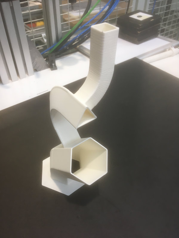 Freeform print-on-print